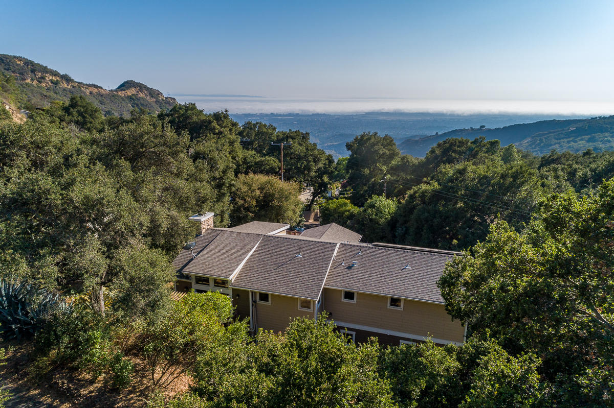 7 North San Marcos Road Santa Barbara, CA 93111 - Photo 37 of 43 an aerial view of a house with mountain view