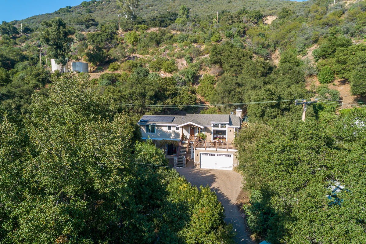 7 North San Marcos Road Santa Barbara, CA 93111 - Photo 38 of 43 an aerial view of a house with a yard