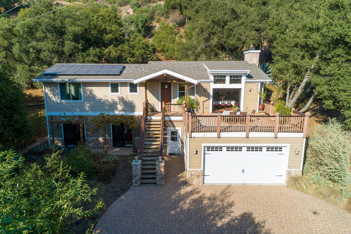 7 North San Marcos Road Santa Barbara, CA 93111 - Photo 39 of 43 a front view of house with a garden