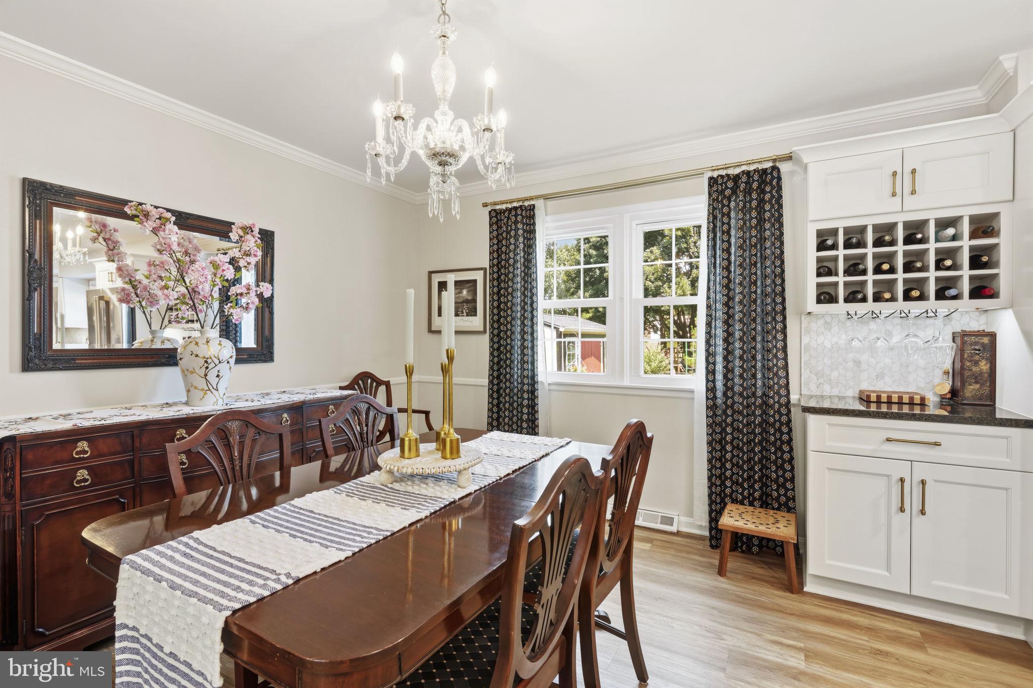 502 North Shamrock Road Bel Air, MD 21014 - Photo 9 of 46 Dining room w/LVP flooring