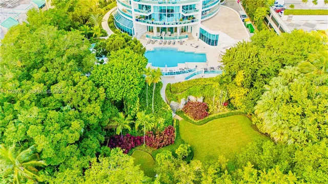 a view of a city with tall buildings