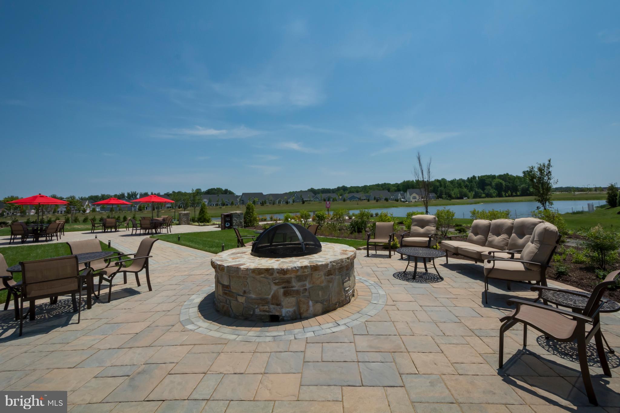1283 Upper Patuxent Ridge Road Odenton, MD 21113 - Photo 30 of 31 a view of a terrace with furniture and garden