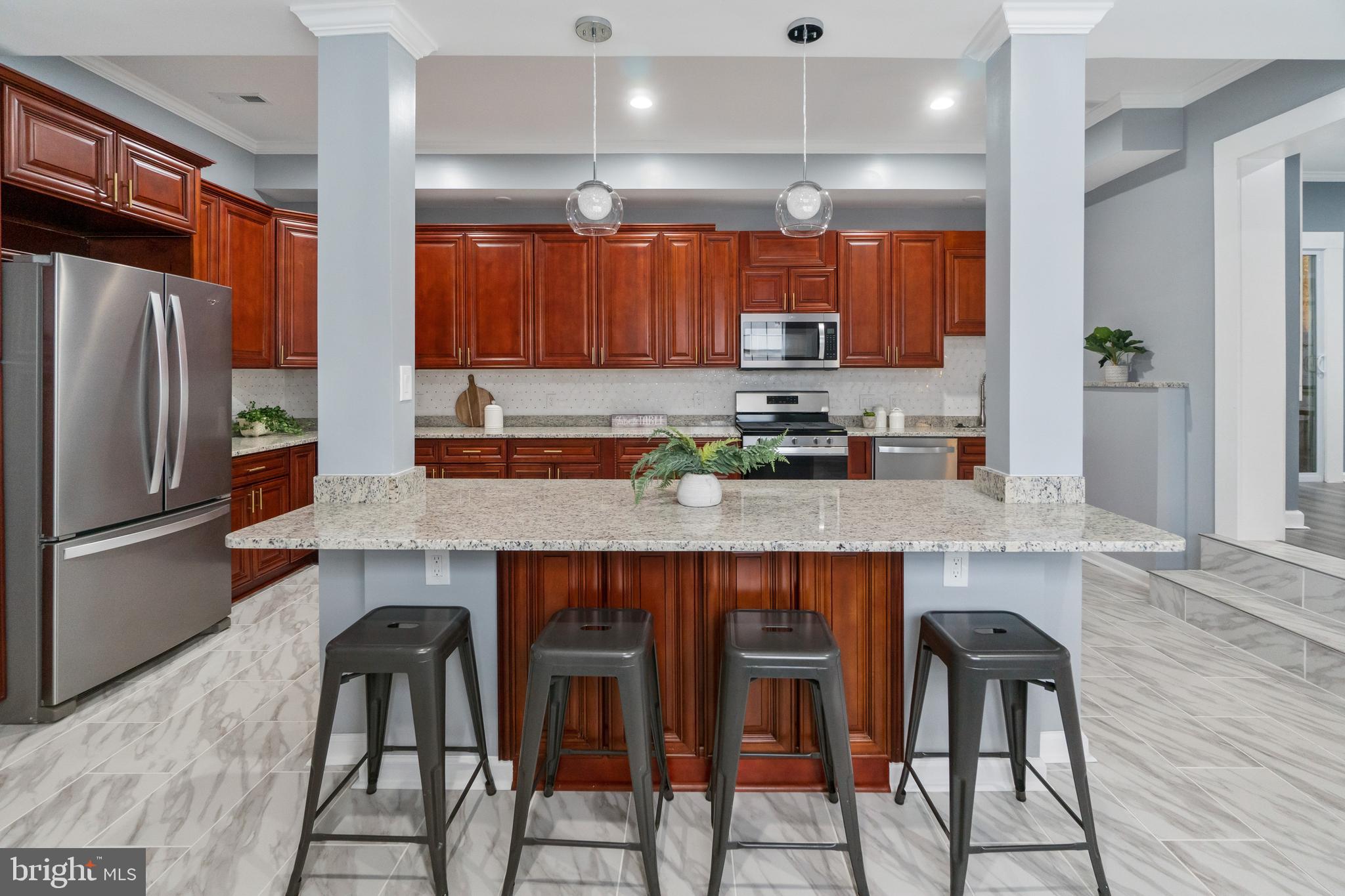 3602 Grantley Road Baltimore, MD 21215 - Photo 13 of 56 Granite Counters and Stainless Steel Appliances