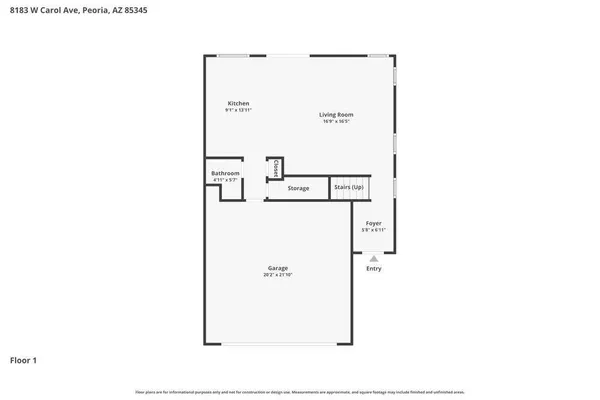 $1,995 | 8183 West Carol Avenue, Peoria, AZ 85345