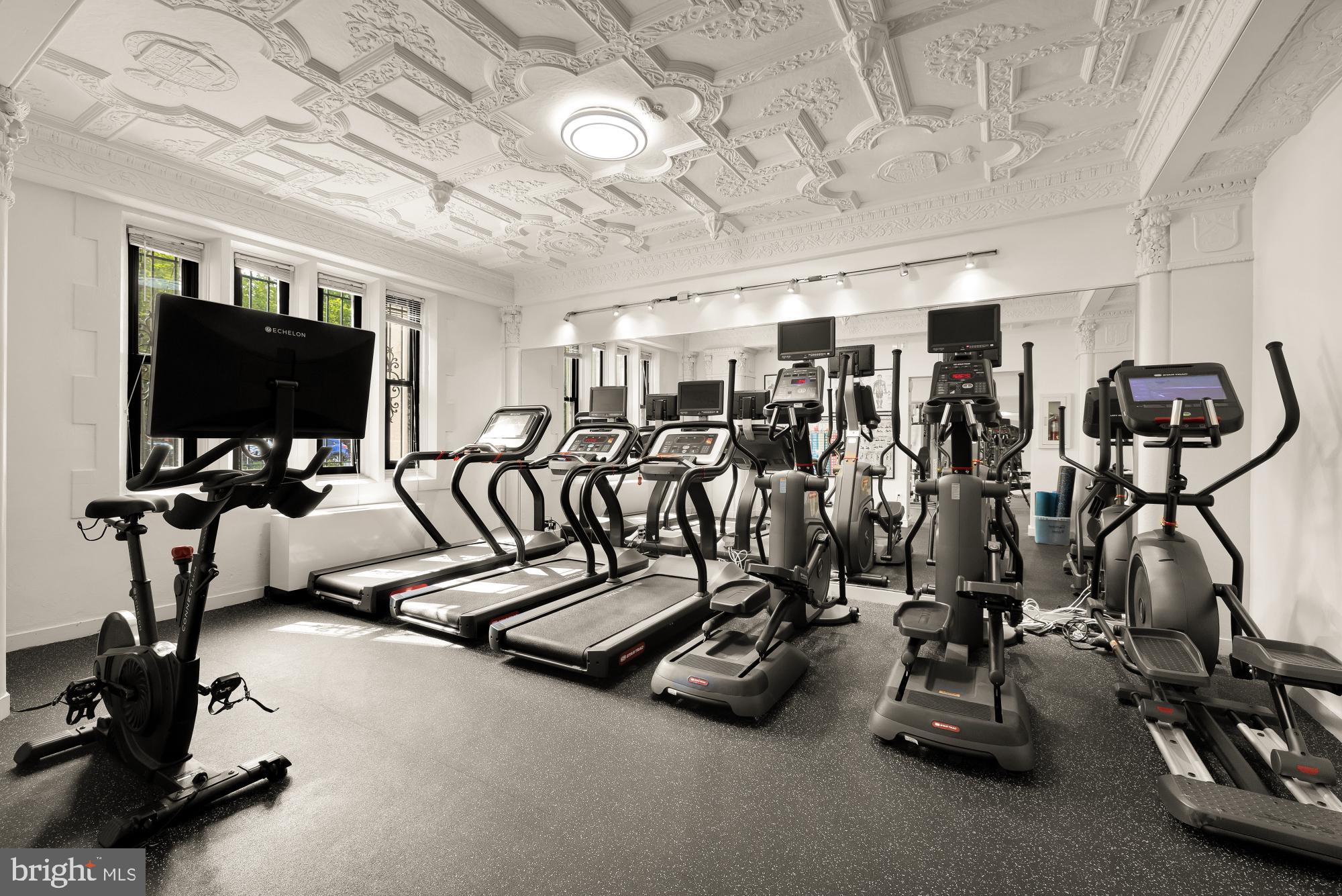 1701 16th Street Northwest, Unit 734 Washington, DC 20009 - Photo 24 of 30 a view of a room with gym equipment