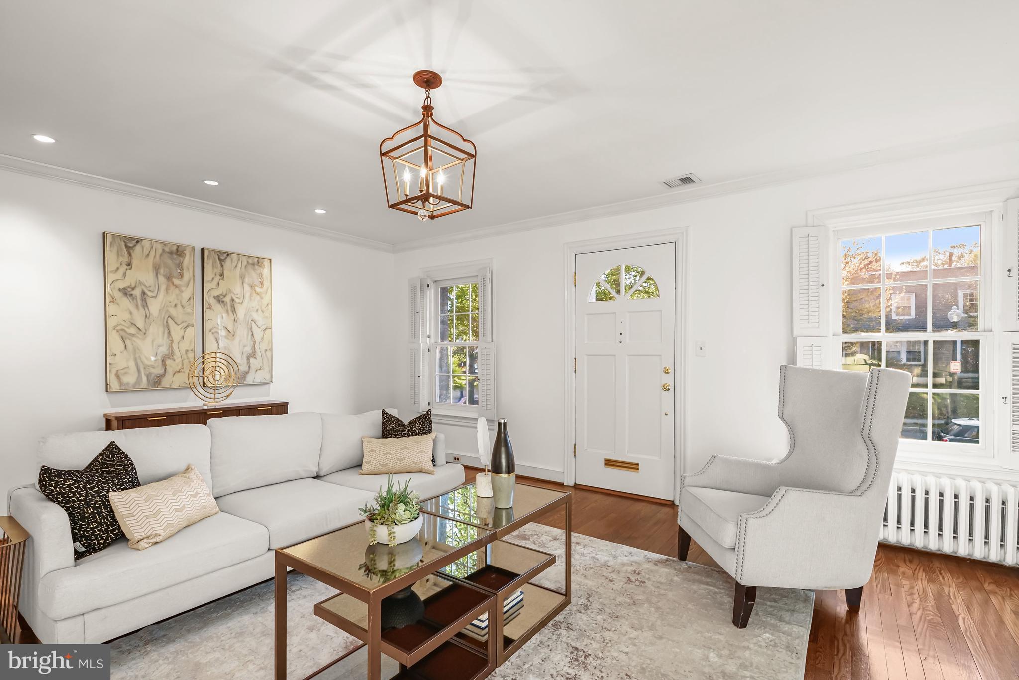 1807 37th Street Northwest Washington, DC 20007 - Photo 2 of 26 Extra-wide Burleith Home