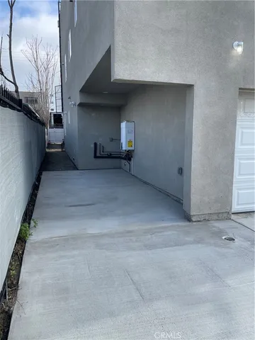 a view of a car garage door