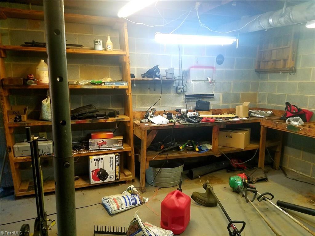 3240 Sourwood Ridge Road Lenoir, NC 28645 - Photo 24 of 25 Built in workshop area