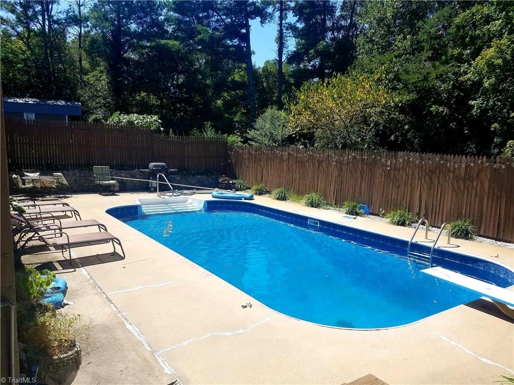 3240 Sourwood Ridge Road Lenoir, NC 28645 - Photo 4 of 25 Pool with privacy fence