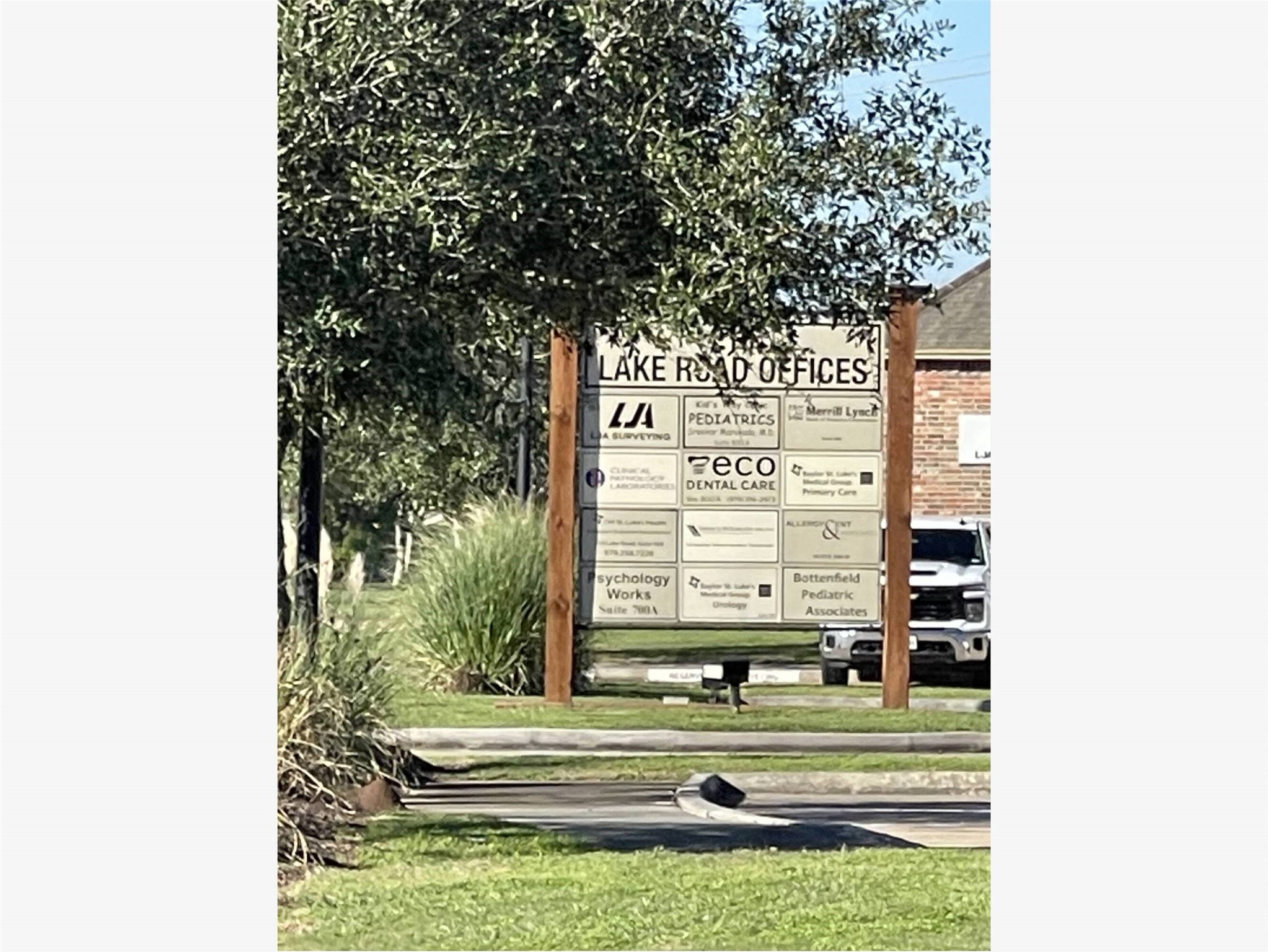 0 Lake Road Lake Jackson, TX 77566 - Photo 21 of 23 a view of a yard in front of a house