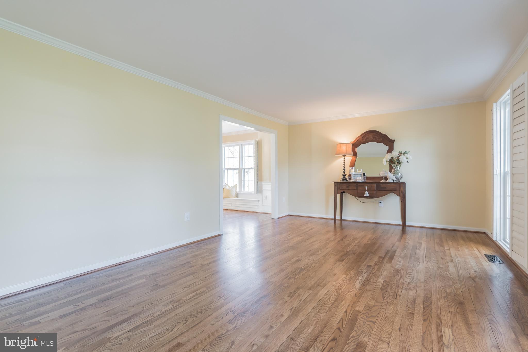 910 Riva Ridge Drive Great Falls, VA 22066 - Photo 12 of 49 Formal Living Room w/Hardwood Flooring