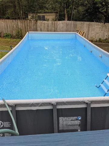 a view of a swimming pool