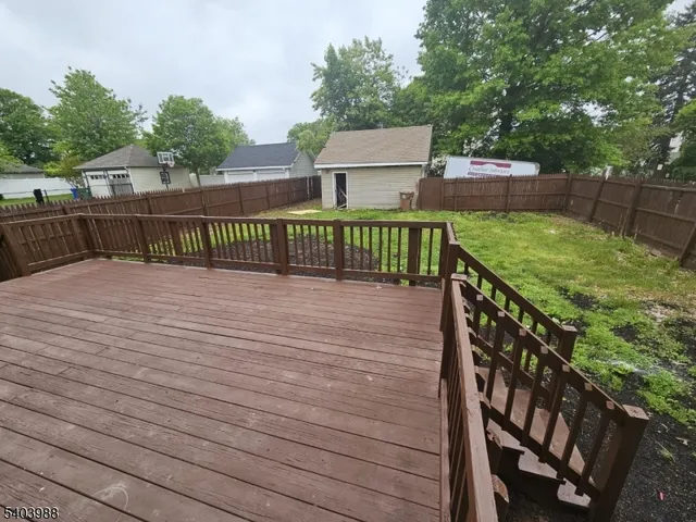 a view of stairs and a yard