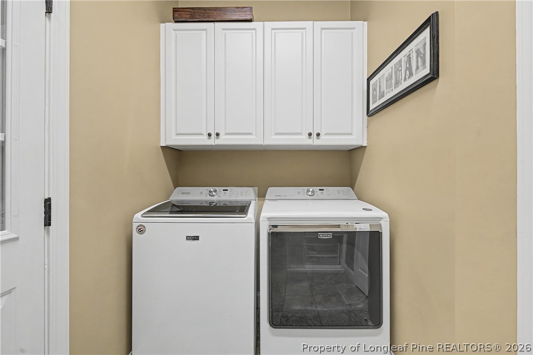 115 Micahs Way North Spring Lake, NC 28390 - Photo 28 of 39 a utility room with dryer and washer