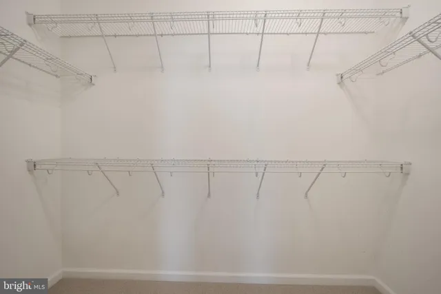 a view of a closet