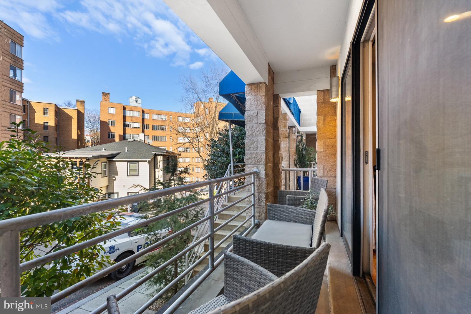1710 Summit Place Northwest, Unit 1710 Washington, DC 20009 - Photo 29 of 35 a view of swimming pool from a balcony