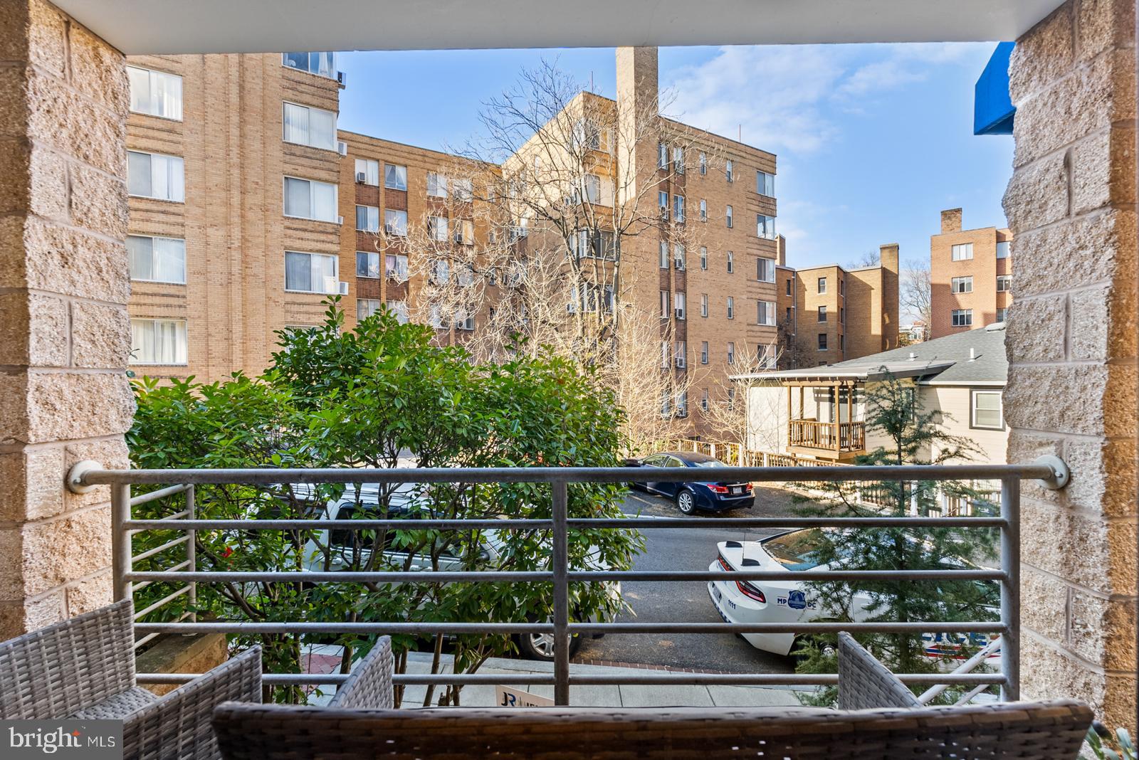 1710 Summit Place Northwest, Unit 1710 Washington, DC 20009 - Photo 30 of 35 a view of a balcony with city view