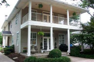 1116 Fontaine Road Lexington, KY 40502 - Photo 12 of 12 Rear view of home with columned covered