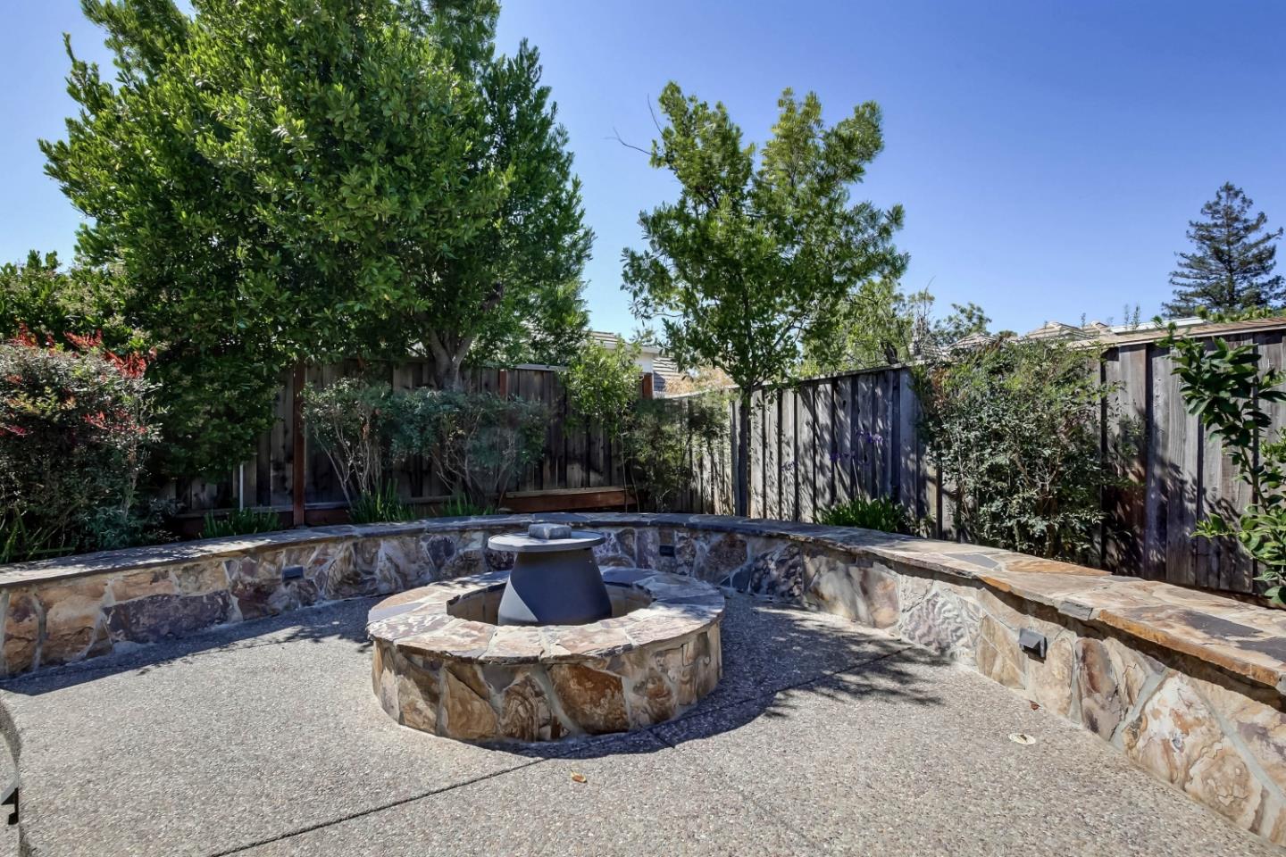 20455 Franklin Avenue Saratoga, CA 95070 - Photo 39 of 44 a view of a swimming pool with a patio