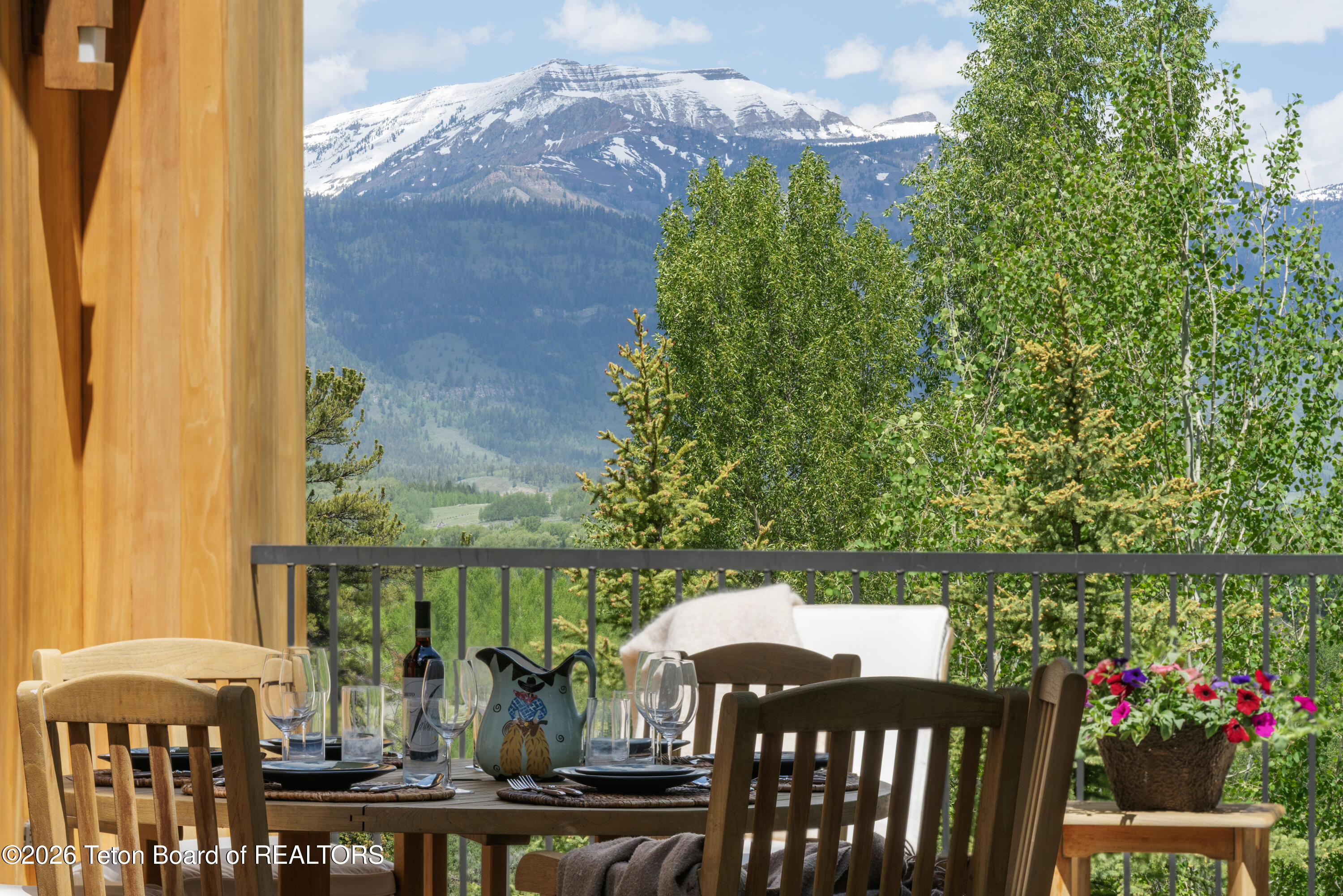 5070 Beavertail Road Wilson, WY 83014 - Photo 4 of 34 Teton Range & Rendezvous Peak