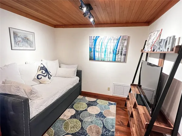 a outdoor living space with furniture