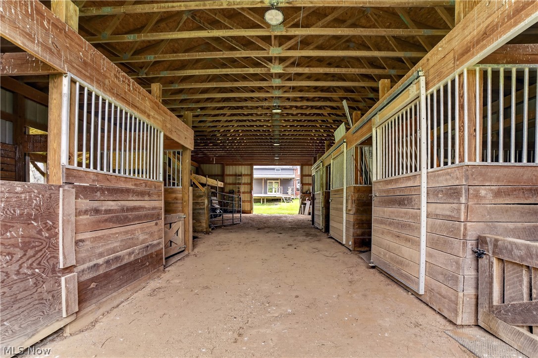 9509 Shaw Road Spencer, OH 44275 - Photo 37 of 48 Barn with stables and storage