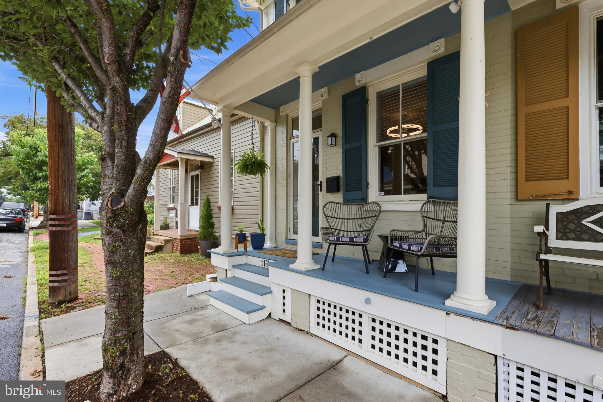 117 East 5th Street Frederick, MD 21701 - Photo 4 of 53 Charming covered front porch
