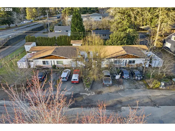a view of multiple house with outdoor space