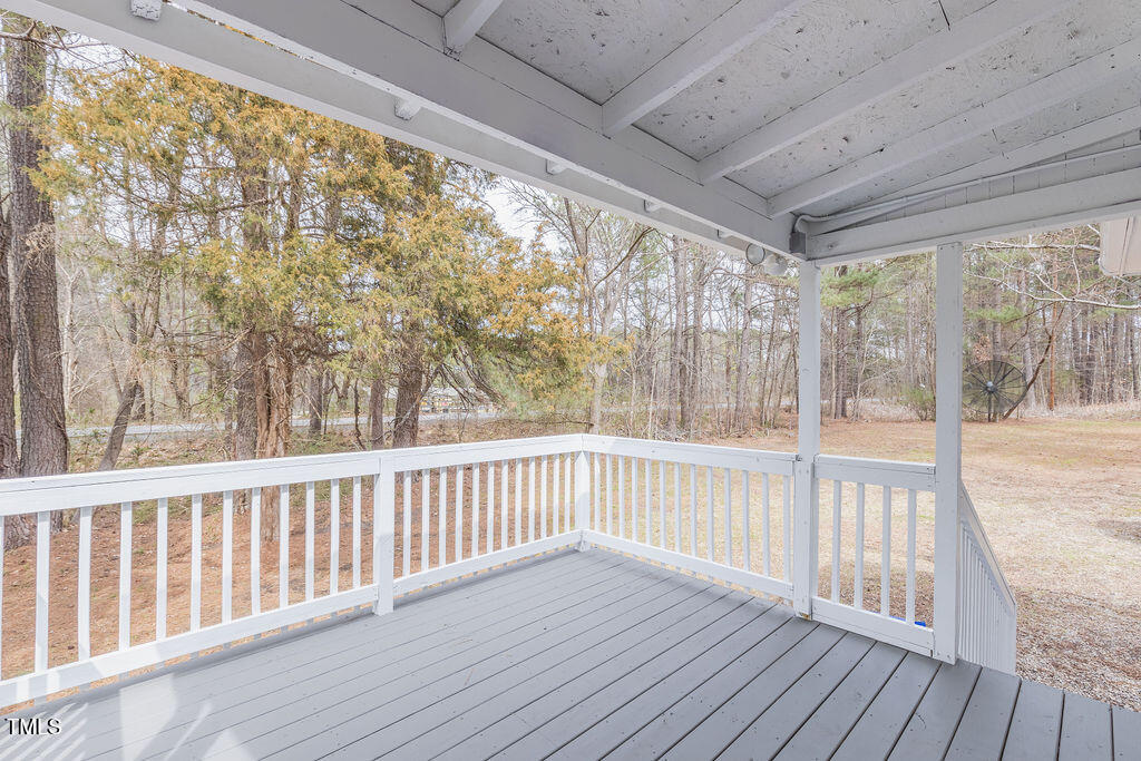 4814 Fayetteville Road Durham, NC 27713 - Photo 26 of 32 a view of a wooden deck