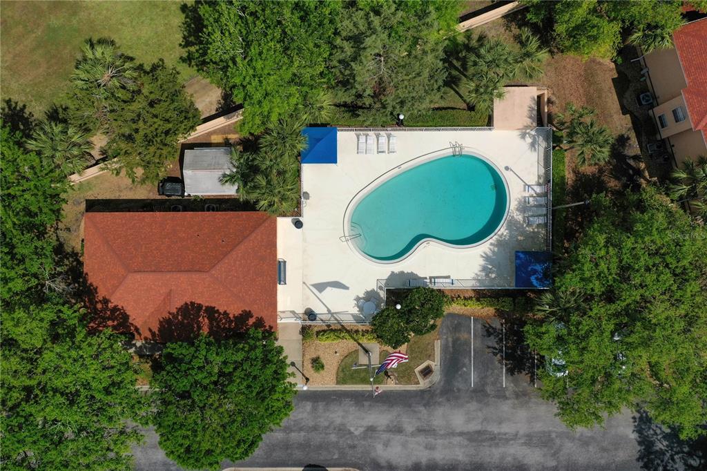 102 Rivers Edge Lane, Unit 102 Palm Coast, FL 32137 - Photo 54 of 67 an aerial view of a house with a swimming pool