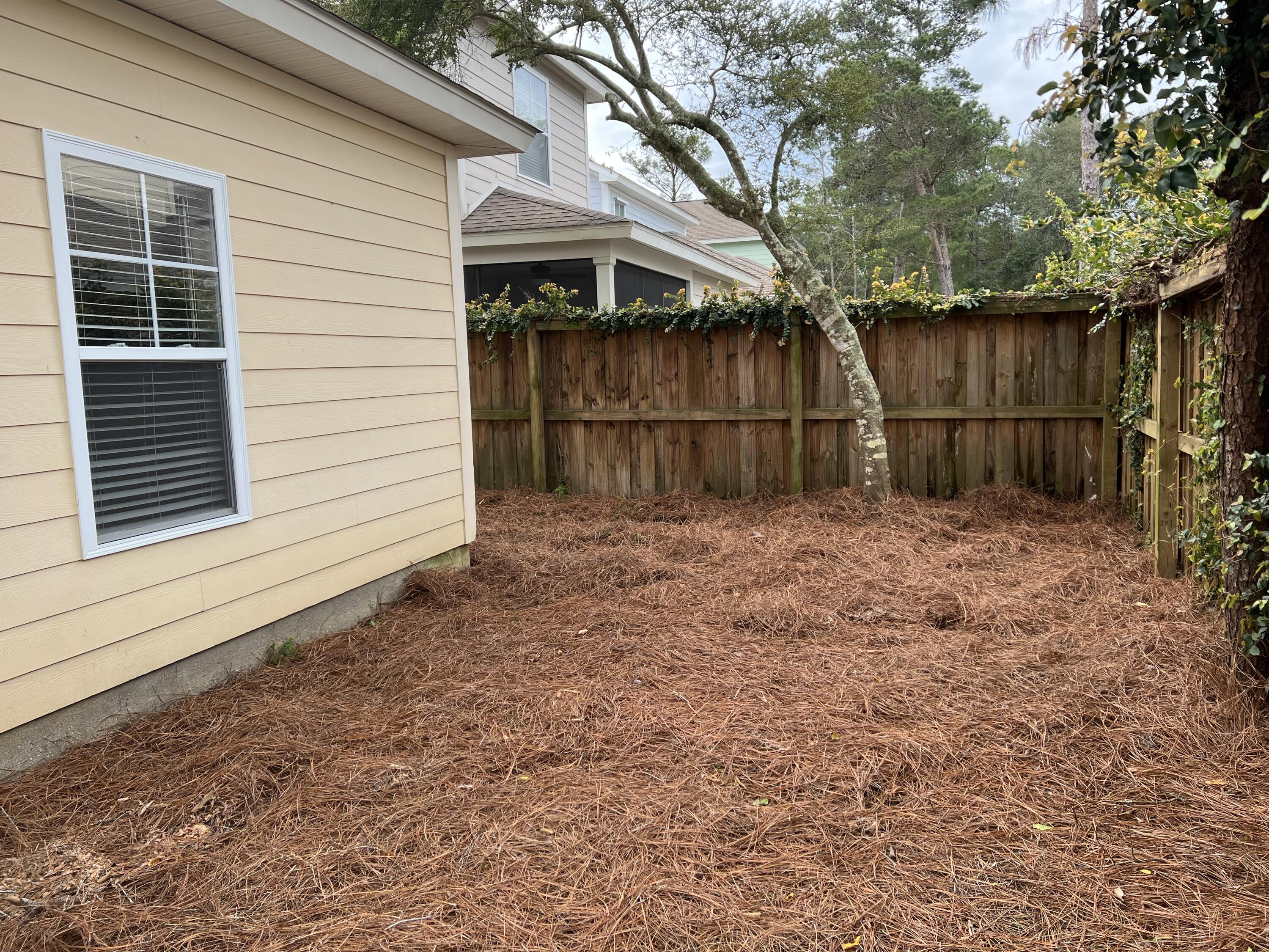 8 Myrtle Oak Way Santa Rosa Beach, FL 32459 - Photo 26 of 29 a view of a backyard