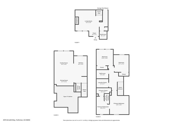 $4,500 | 2019 Arnold Way, Fullerton, CA 92833