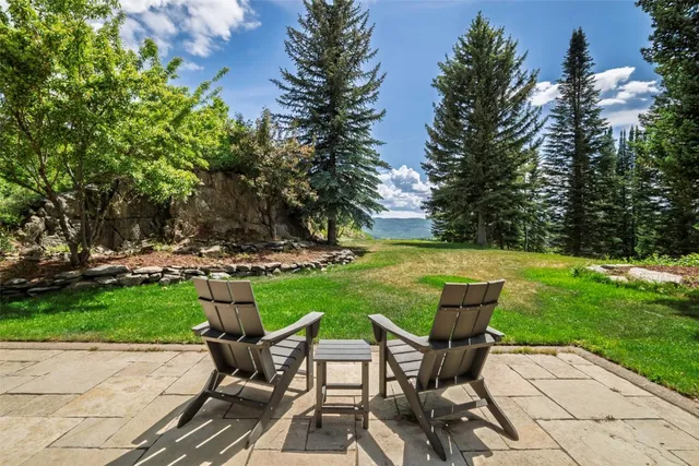 a view of outdoor space and yard