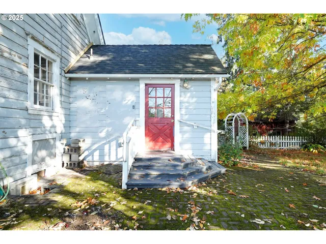 a view of outdoor space and yard