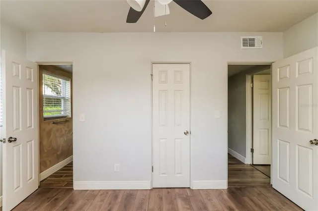 wooden floor in an empty room