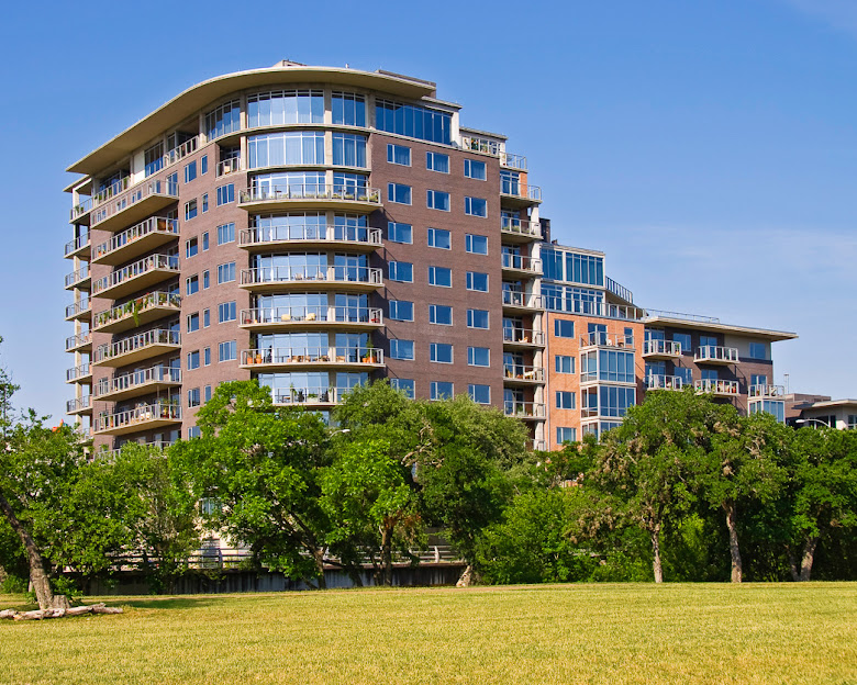 901 West 9th Street, Unit 404 Austin, TX 78703 - Photo 13 of 14 View of apartment building / complex