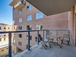 a view of terrace with seating space