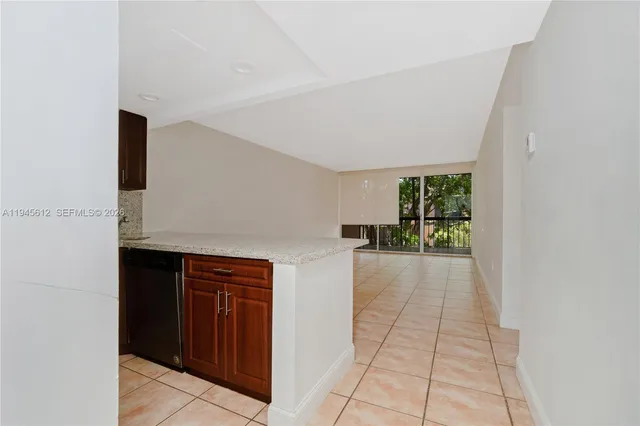 a view of hallway with window