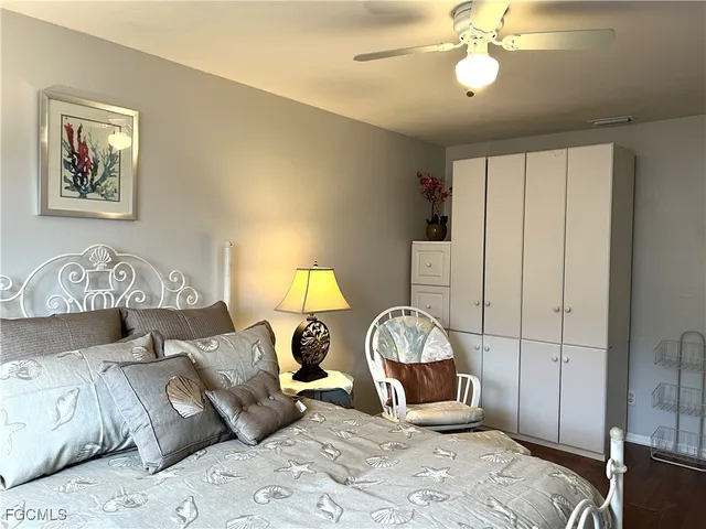 a view of backyard with a trees