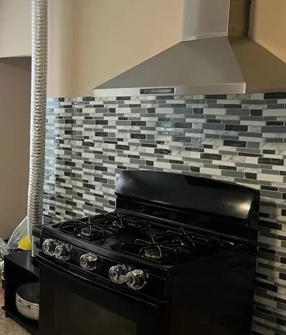 a close view of stove top oven