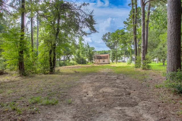 a view of a house with yard and tree s