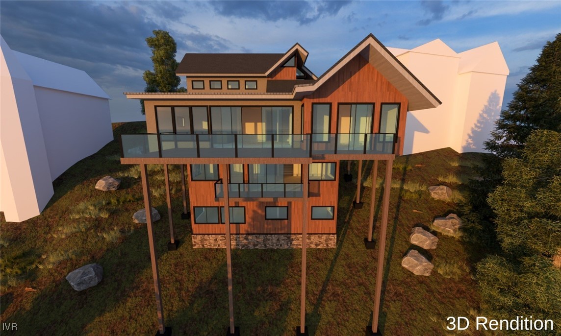 227 South Martin Drive Zephyr Cove, NV 89448 - Photo 6 of 9 a front view of a house with balcony