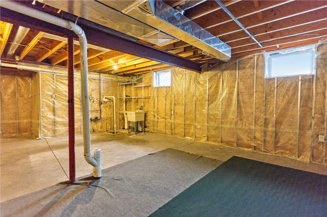 133 Blue Aspen Way Greece, NY 14612 - Photo 34 of 35 Unfinished basement - studded and insulated and re