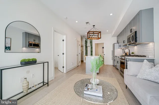 a view of a walk in closet