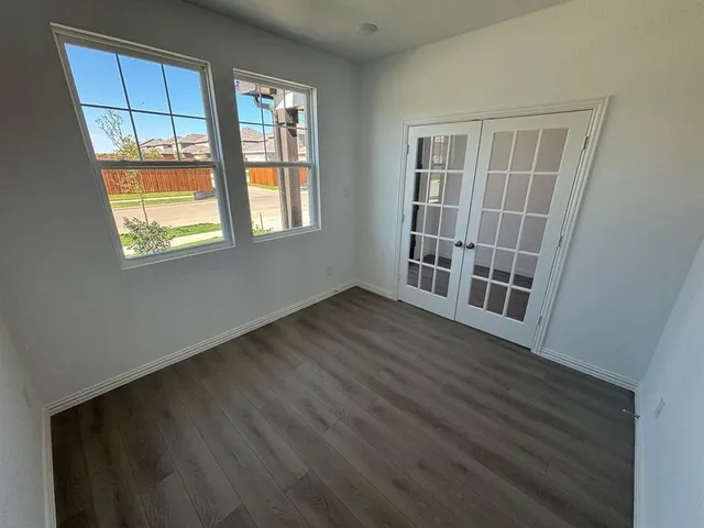 a view of a small space