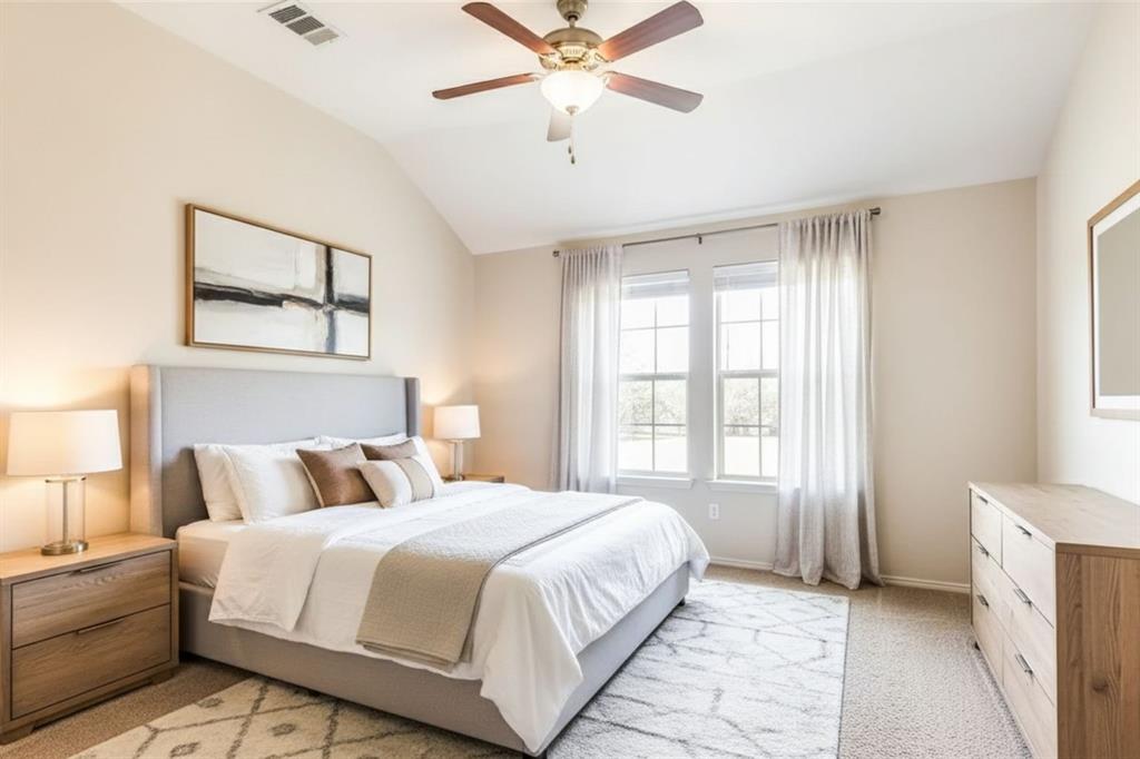 301 Turquoise Drive Fort Worth, TX 76131 - Photo 6 of 33 a bedroom with a bed and a window