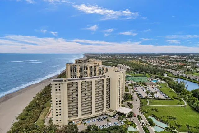 a view of a city with tall buildings