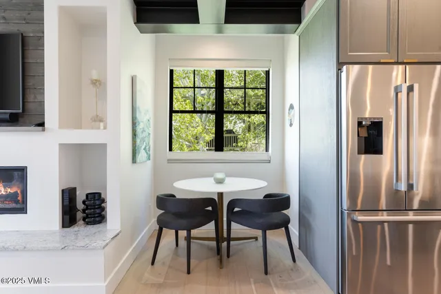 a bedroom with a bed and dresser