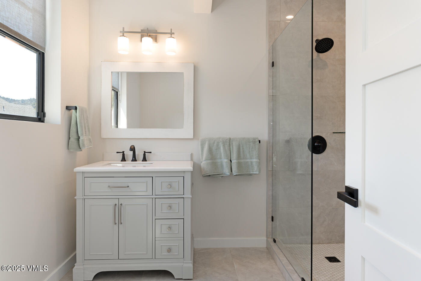 207 Aidan Road Eagle, CO 81631 - Photo 33 of 51 a bathroom with a sink vanity and shower