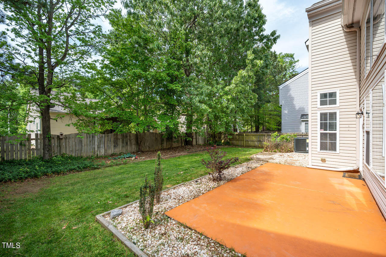 1314 Mallory Lane Durham, NC 27713 - Photo 43 of 47 a view of a backyard with a garden